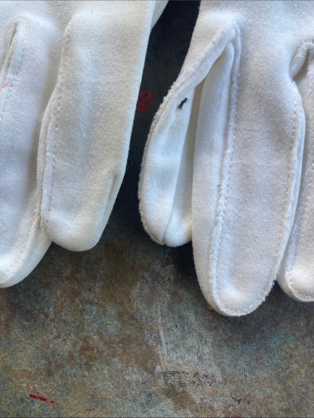 Vintage White/Cream Women's Short Dress Gloves - Set of 3 pair - Picture 6 of 8